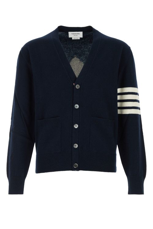 Hectornutcrackerjersey Cardigan — Navy