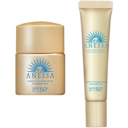 Shiseido - Anessa Perfect UV Sunscreen Skincare Milk SPF50+ PA++++ - & Anessa Perfect UV Sunscreen Skincare Gel SPF