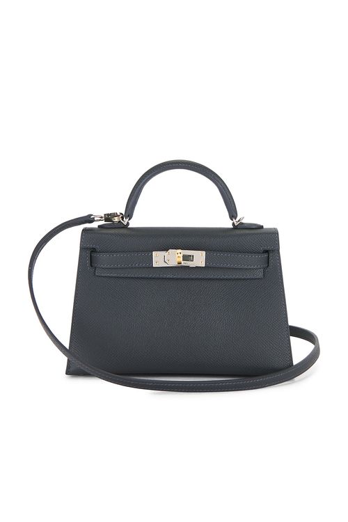 Hermes Epsom Kelly 20 Handbag in Grey