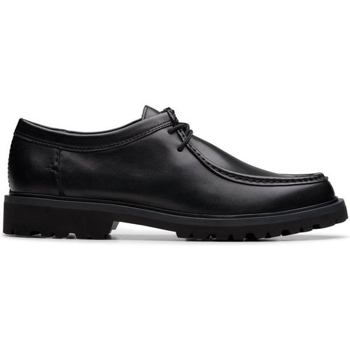 Clarks Men's Berwick Seam Black Leather Lace Up | : 10/Standard Fit