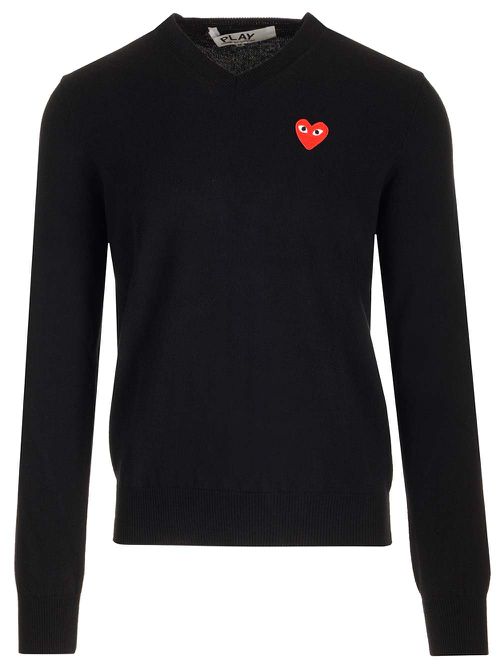 V-neck Wool Sweater