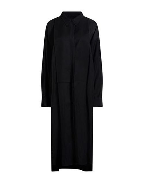 Woman Midi dress Black Size S Viscose