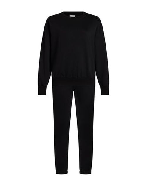 Woman Tracksuit Black Size S Cotton, Polyester
