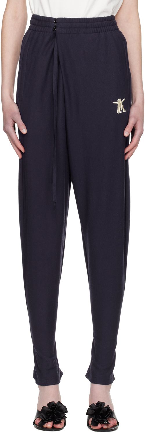 Navy Convertible Sweatpants