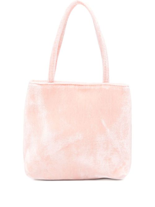 Silk tote bag - Pink