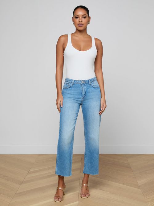 Wanda Cropped Wide-Leg Jean In Anaheim
