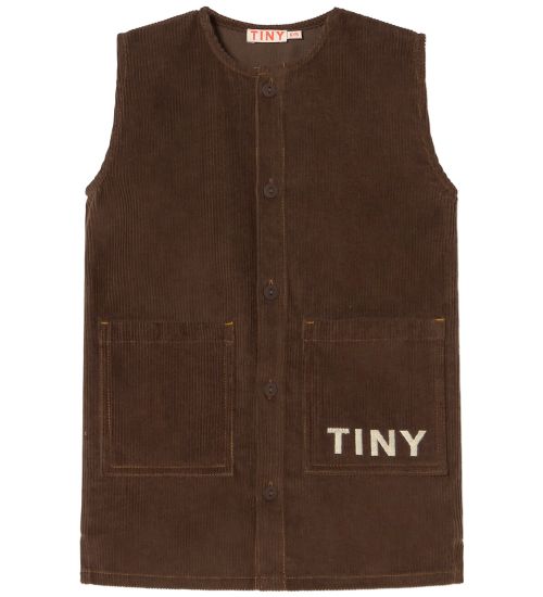 Tiny Cottons Dress - Corduroy - Dark Brown - Tiny Cottons - 6 Y 116 - Dre
