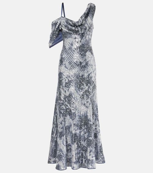Diane von Furstenberg Joaquin sequined maxi dress