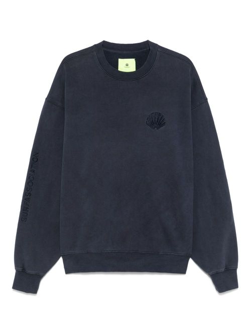NEW AMSTERDAM cotton sweatshirt - Blue