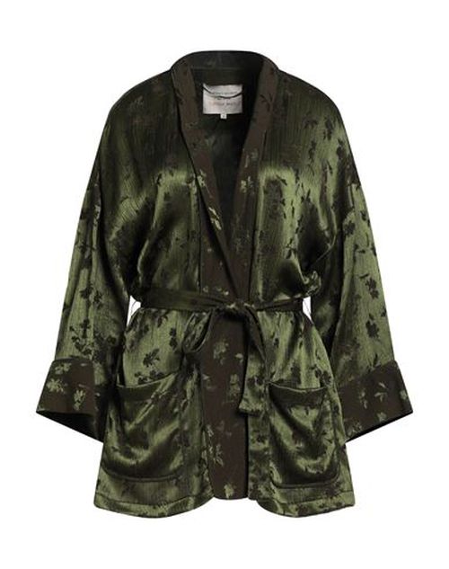 Woman Jacket Military green Size 6 Viscose, Polyester