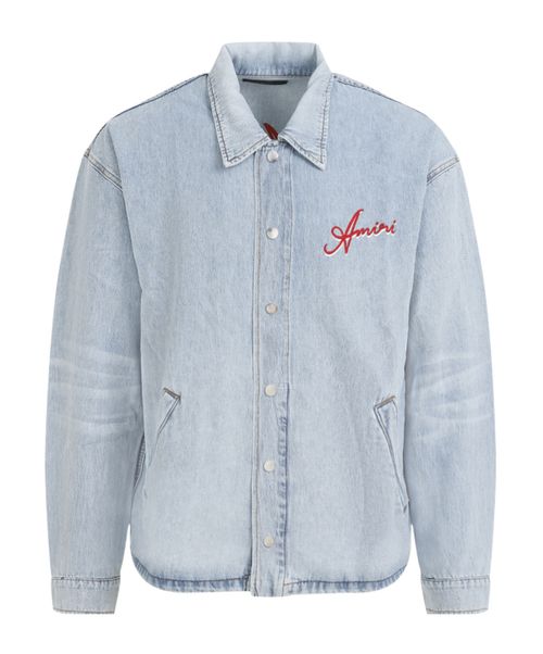 Long-sleeved denim coat