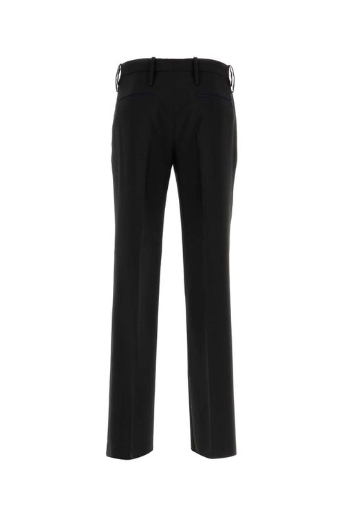 Black Wool Pant