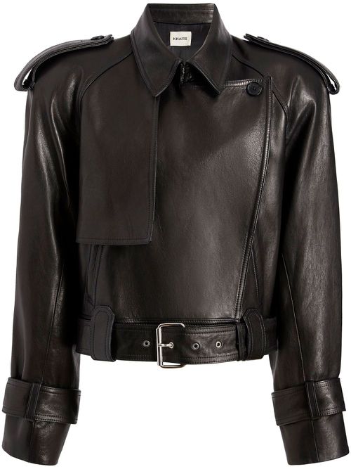 The Hammond leather jacket - Black