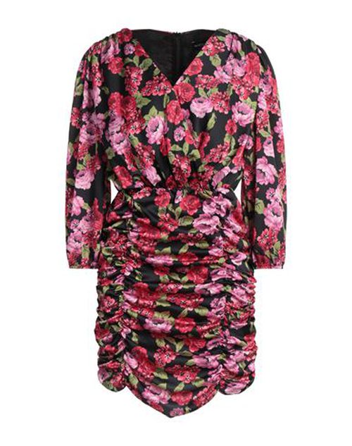 Woman Mini dress Red Size M Polyester