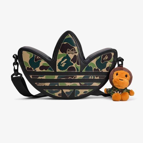 Adidas Trefoil Shoulder Bag x BAPE - black - unisex - N