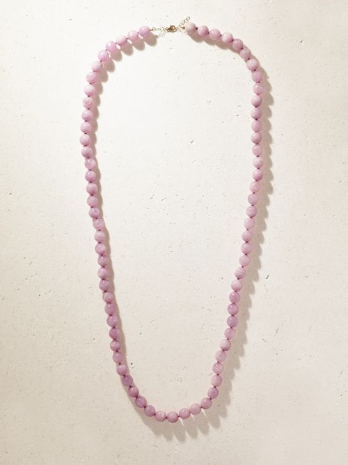 Oracle 14-karat Gold Kunzite Necklace - Purple