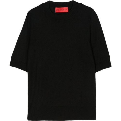 Wild Cashmere Silk And Cashmere Blend Half Sleeve Sweater