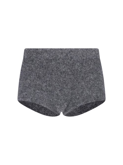 Textured Wool-Blend Trousers