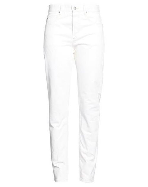 Woman Jeans White Size 8 Cotton