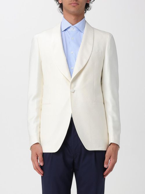 Jacket Men color White