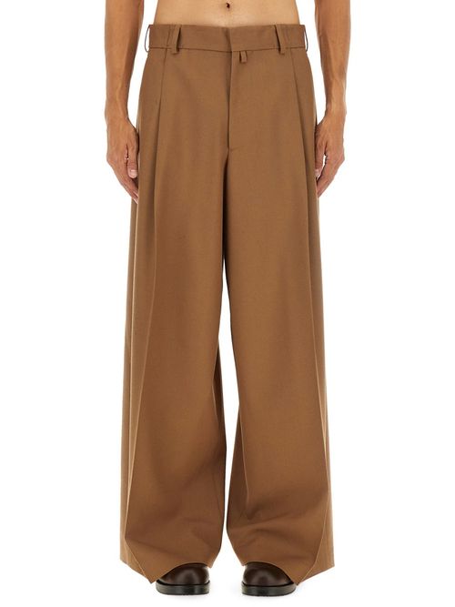 Wide Pleated Pants