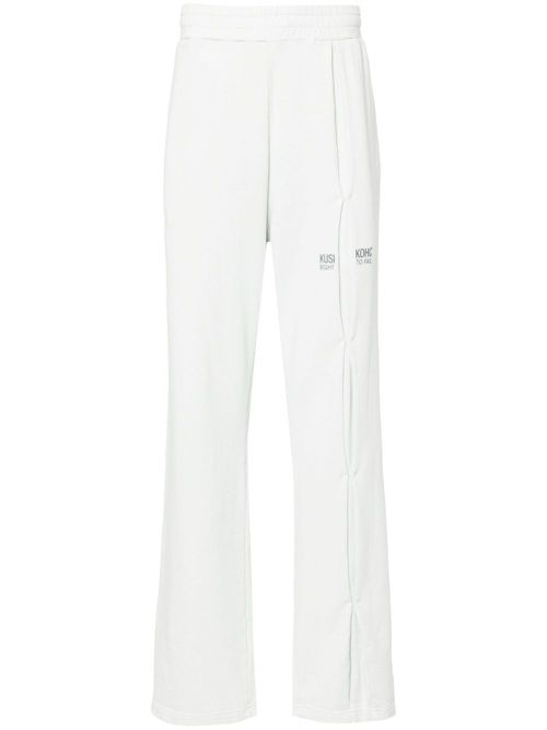 Logo-print sweatpants - Blue