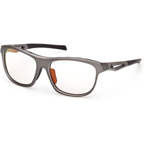 Adidas Sport Man Adidas Sport SP0118 20L Sunglasses Injected Grey Roviex Squared Photochromic