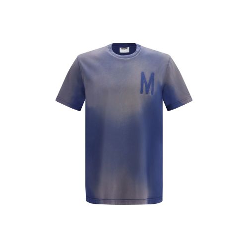Gradient Jersey with M Print T-Shirt — Blue