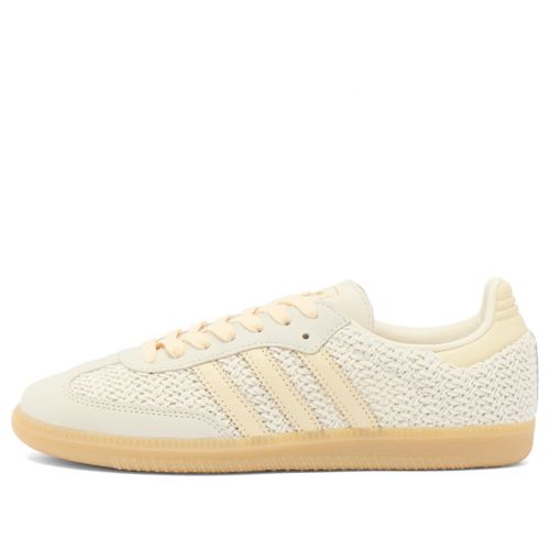 Women's Samba OG Crochet Sneaker Off White/Warm Vanilla/Gum