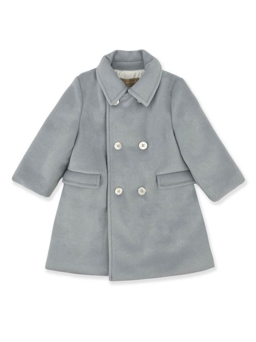 Double-breasted coat - Blue