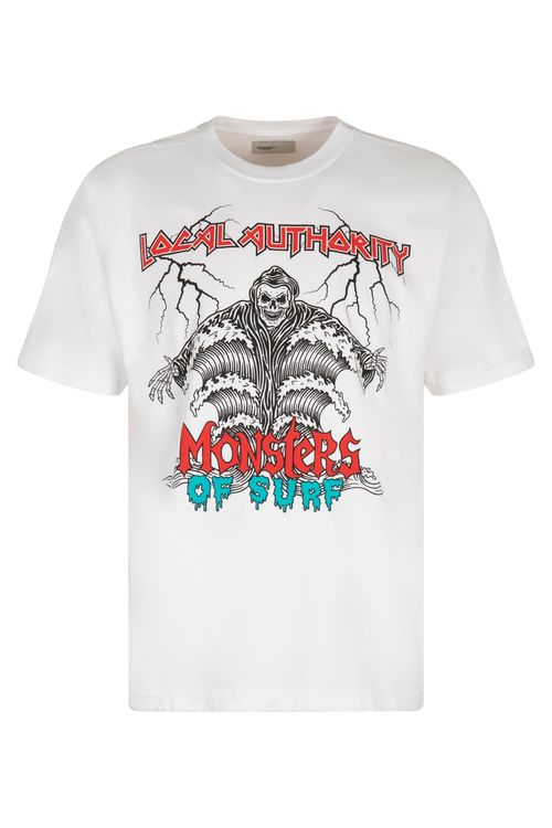 Local Authority Printed Cotton T-Shirt