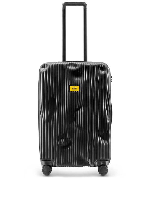 Stripe suitcase - Black