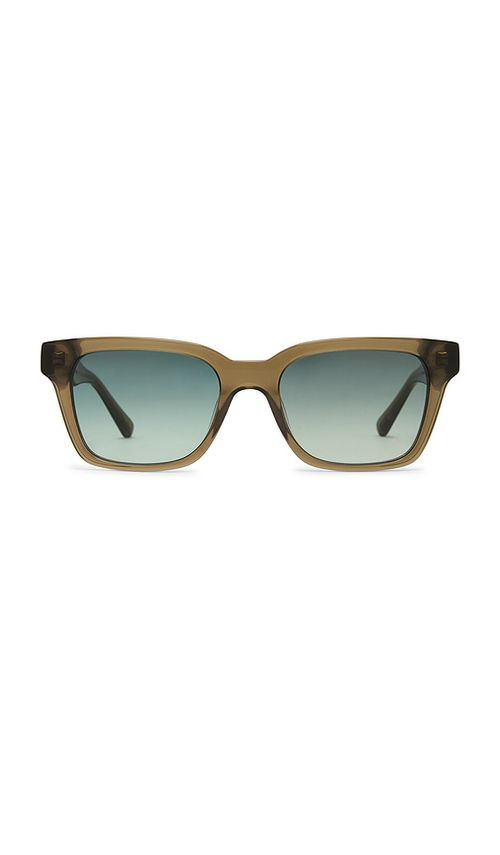 MESSYWEEKEND Dean Sunglasses in Bottle Green - Green. a