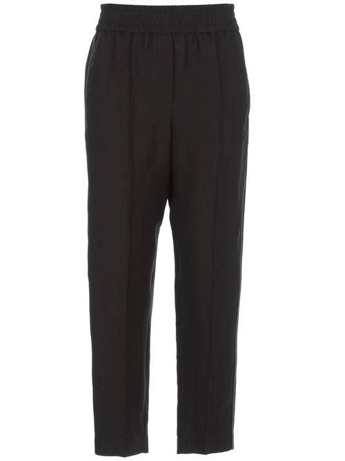 Elasticated waistband cropped leg