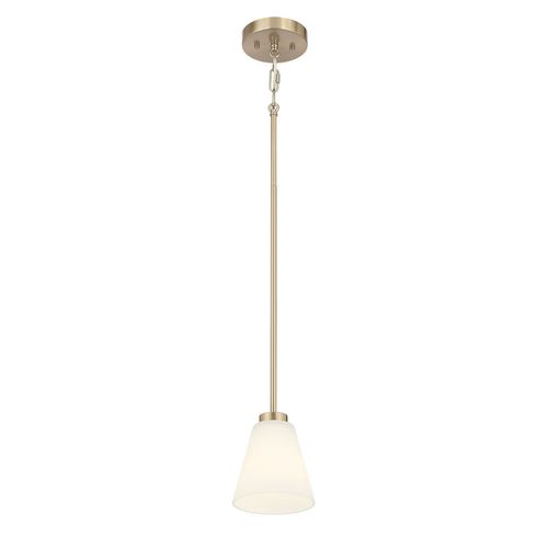 Modern Gold Mini Pendant from the Strayhan Collection