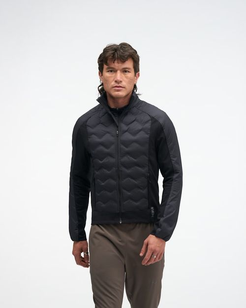 HOKA Men's SkyFill Insulated Jacket in Black