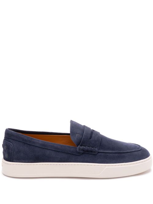- Suede Leather Loafers