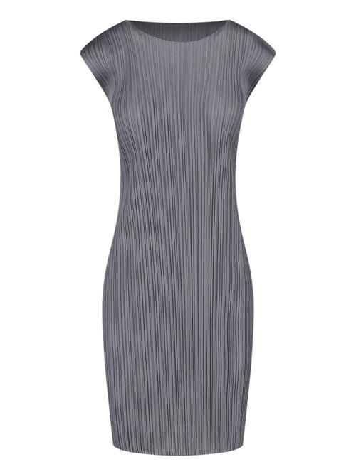 Pleated Midi Dress