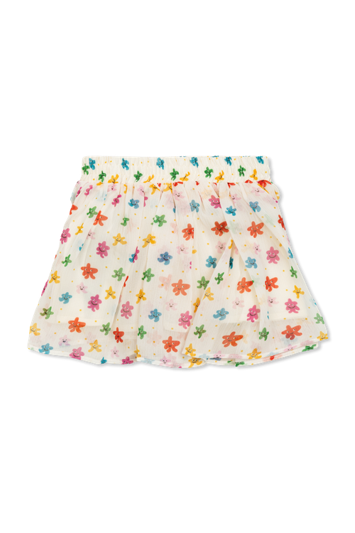 Flared Skirt, Unisex, Cream