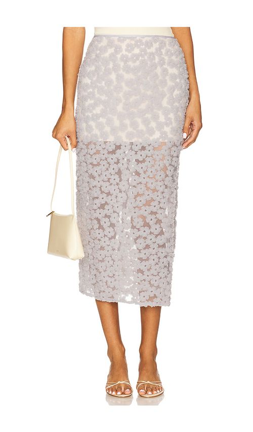 Maude Club Elodie Skirt in Slate.  S also in L