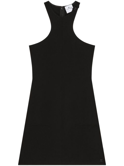 Scuba mini dress - Black