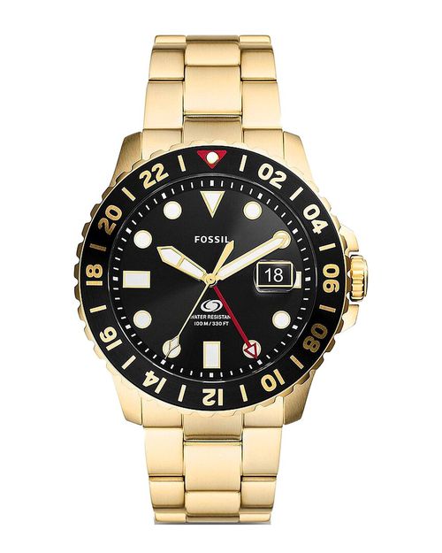 Fossil Men's Blue GMT Watch