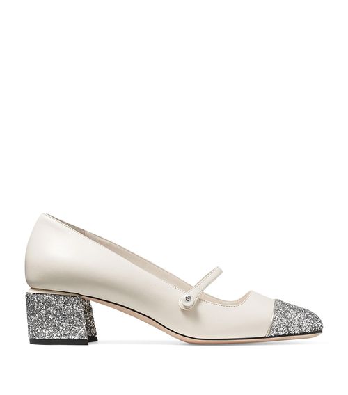 Elisa 45 Leather Mary Jane Pumps