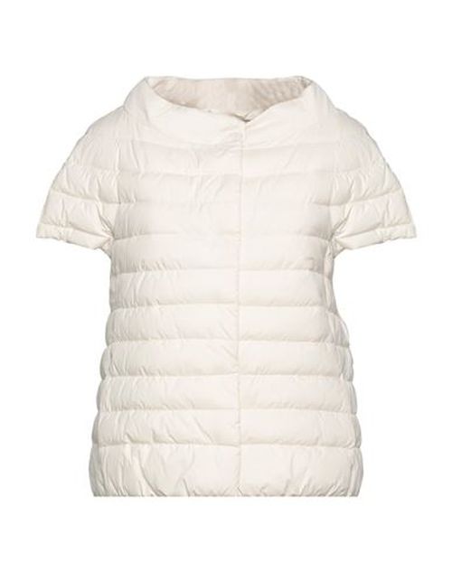 Woman Puffer White Size 2 Polyamide, Polyurethane