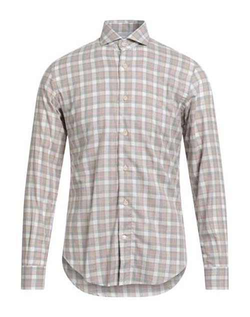 Platinum Man Shirt Light brown Size S Cotton