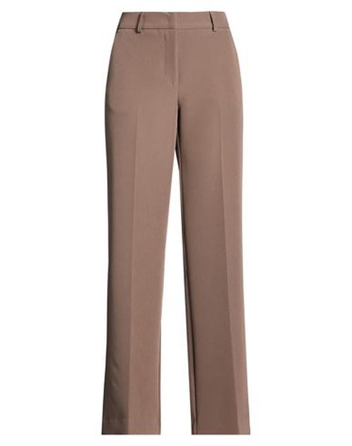 Woman Pants Dark brown Size 6 Polyester, Elastane