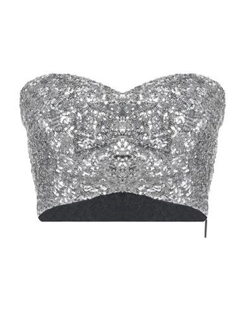 Woman Top Silver