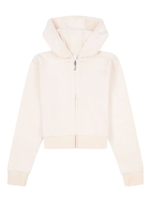 Juicy Couture Kids zip-up hoodie - Neutrals