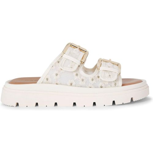 Carvela Womens Pavilion Sandals - White Fabric