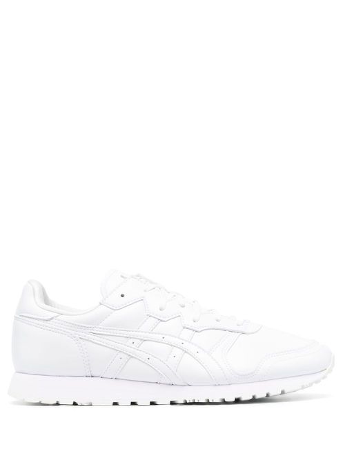 Low-top leather sneakers - White